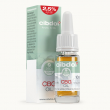 Ulei cu 2,5% CBG & 2,5% CBD