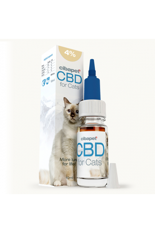 Ulei CBD 4% pentru pisici