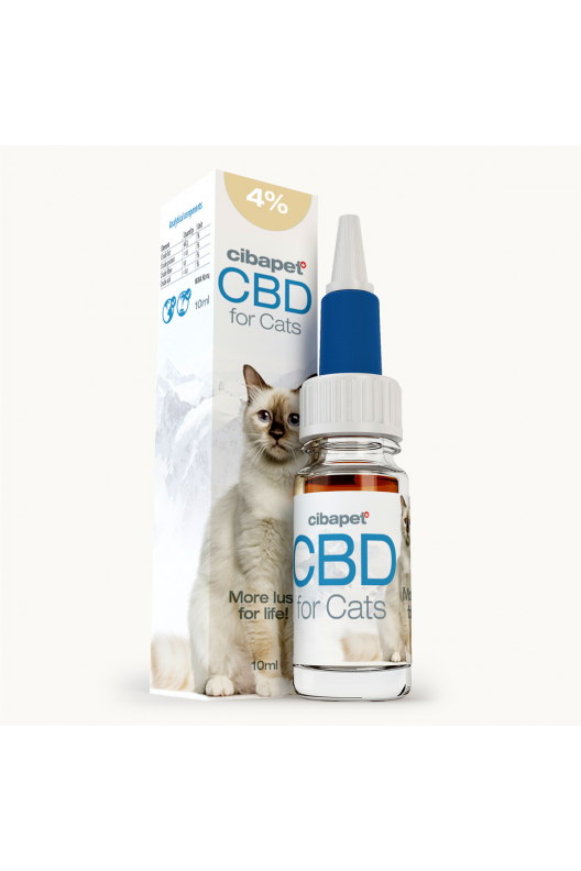 Ulei CBD 4% pentru pisici