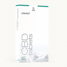 Tablete cu CBD 5% (500 mg)