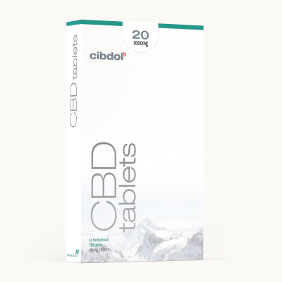 Tablete CBD 20% (2000 mg)