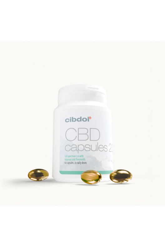 Capsule gelatinoase CBD 5% (500mg)