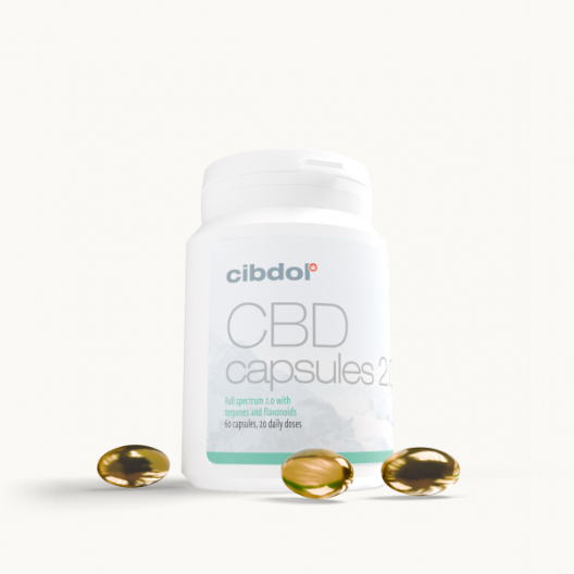Capsule gelatinoase CBD 5% (500mg)