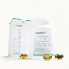 Capsule gelatinoase CBD 10% (1000mg)
