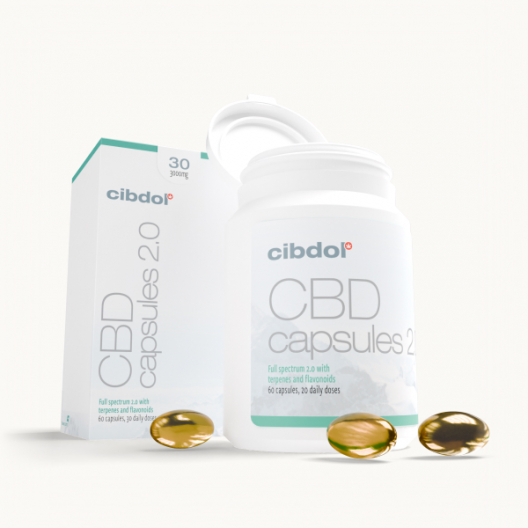 Capsule gelatinoase cu CBD 30% (3000 mg)